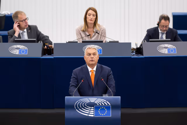 Fotó 37: EP Plenary session.- Council and Commission statements - Presentation of the programme of activities of the Hungarian Presidency