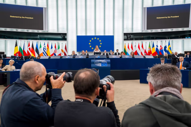 Fotó 21: EP Plenary session - Council and Commission statements - Presentation of the programme of activities of the Hungarian Presidency