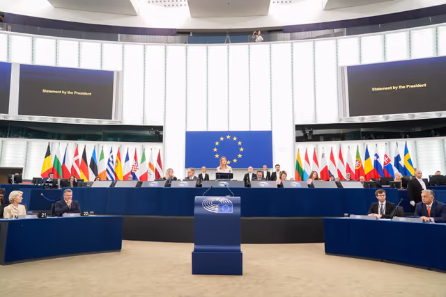 Fotó 25: EP Plenary session - Council and Commission statements - Presentation of the programme of activities of the Hungarian Presidency