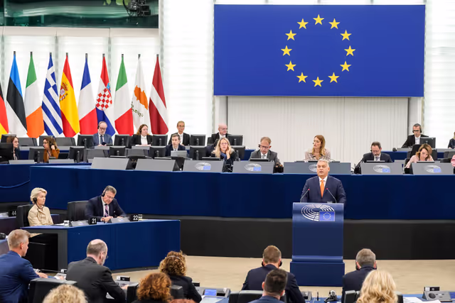 Fotó 17: EP Plenary session - Council and Commission statements - Presentation of the programme of activities of the Hungarian Presidency