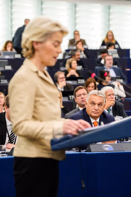 Fotó 3: EP Plenary session - Council and Commission statements - Presentation of the programme of activities of the Hungarian Presidency