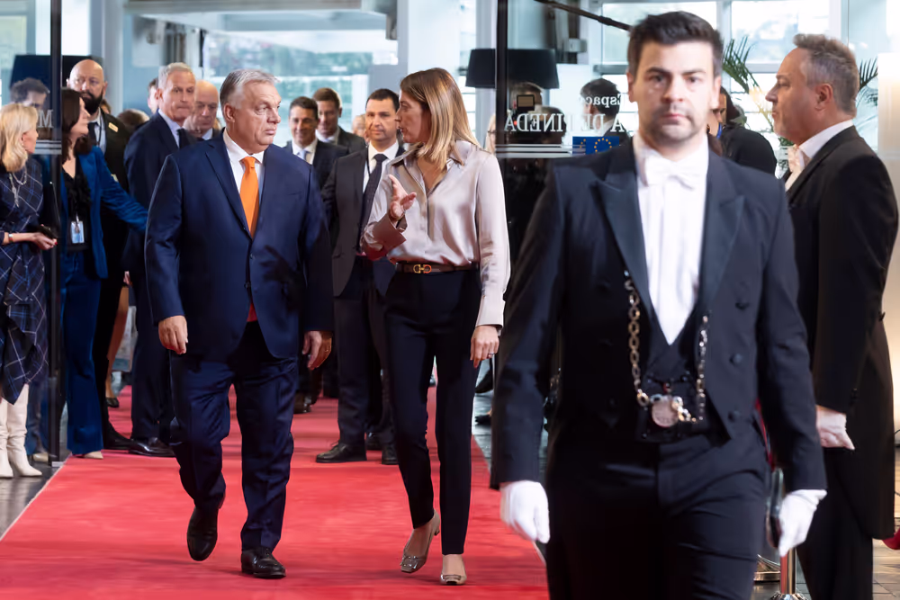 Roberta METSOLA, EP President meets with Viktor ORBAN, Hungarian Prime Minister