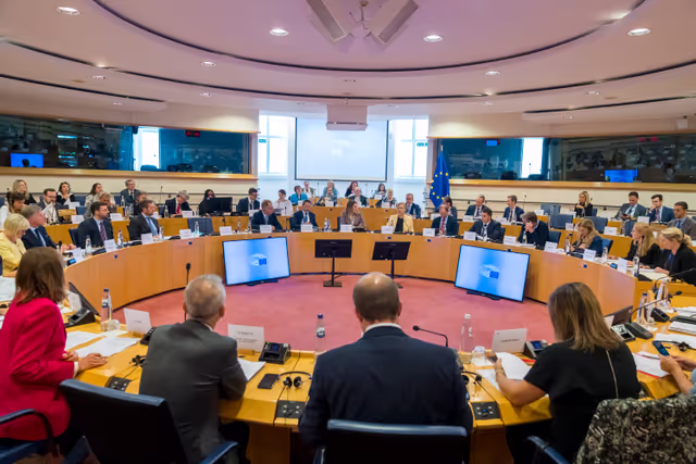 Meeting of the Conference of Presidents with the participation of Věra JOUROVÁ, Vice-President of the European Commission in charge of Values and Transparency