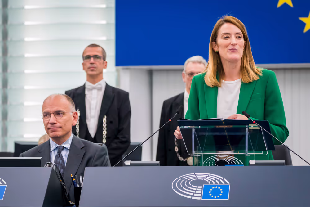 EP Plenary session - Address by Enrico Letta - Presentation of the report ‘Much more than a Market’