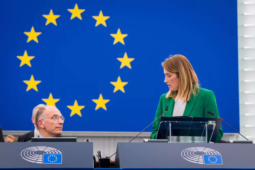 EP Plenary session - Address by Enrico Letta - Presentation of the report ‘Much more than a Market’