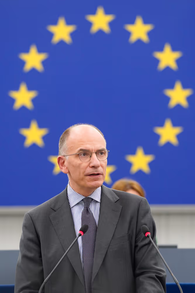 EP Plenary session - Address by Enrico Letta - Presentation of the report ‘Much more than a Market’