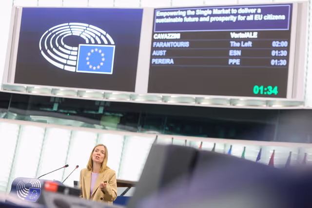 Fotografie 45: EP Plenary session - Empowering the Single Market to deliver a sustainable future and prosperity for all EU citizens