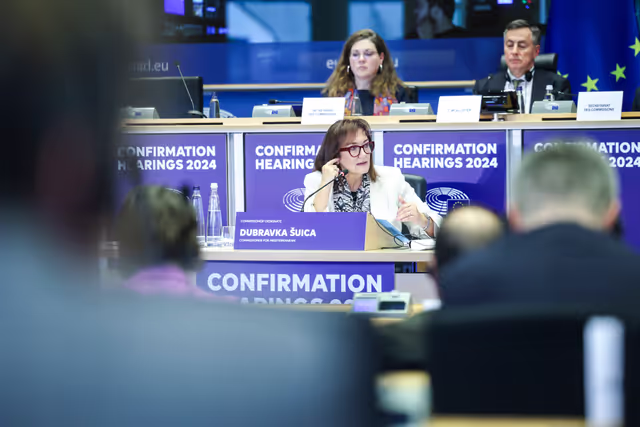 Снимка 28: AFET - Confirmation hearing of Dubravka ŠUICA, European Commissioner-designate for Mediterranean