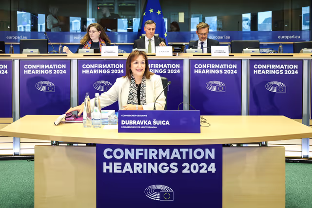 AFET - Confirmation hearing of Dubravka ŠUICA, European Commissioner-designate for Mediterranean