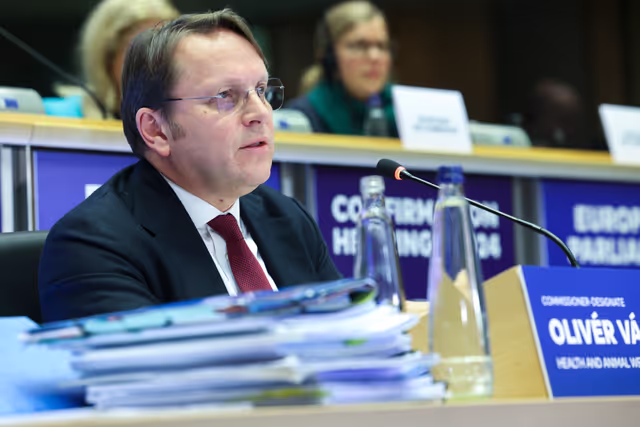 ENVI AGRI -  Confirmation hearing of Olivér VÁRHELYI, European Commissioner-designate for Health and Animal Welfare