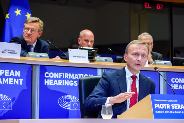 Fotografia 5: BUDG CONT - Confirmation hearing of Piotr Arkadiusz SERAFIN, European Commissioner-designate for Budget, Anti-Fraud and Public Administration