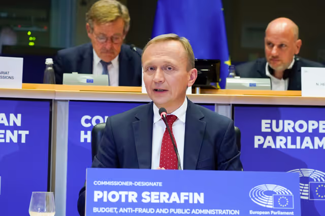 Fotografia 3: BUDG CONT - Confirmation hearing of Piotr Arkadiusz SERAFIN, European Commissioner-designate for Budget, Anti-Fraud and Public Administration
