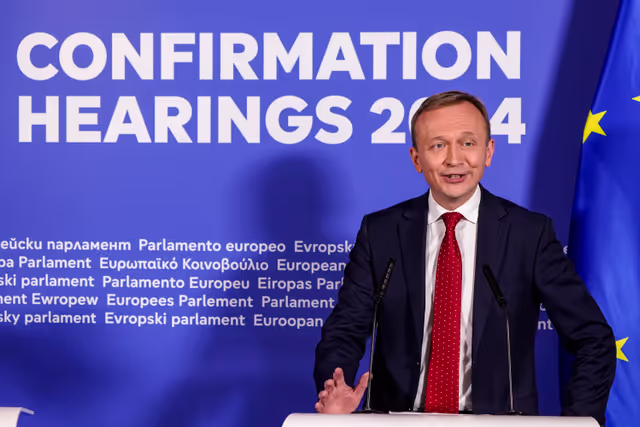 BUDG CONT - Confirmation hearing of Piotr Arkadiusz SERAFIN, European Commissioner-designate for Budget, Anti-Fraud and Public Administration - Press point