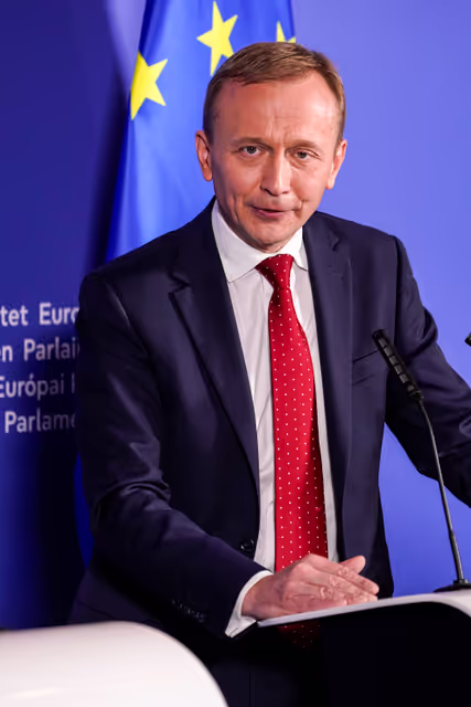 BUDG CONT - Confirmation hearing of Piotr Arkadiusz SERAFIN, European Commissioner-designate for Budget, Anti-Fraud and Public Administration - Press point