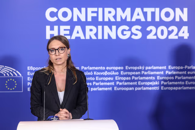ECON JURI - Confirmation hearing of Valdis DOMBROVSKIS, European Commissioner-designate for Economy and Productivity, Implementation and Simplification.- Press point