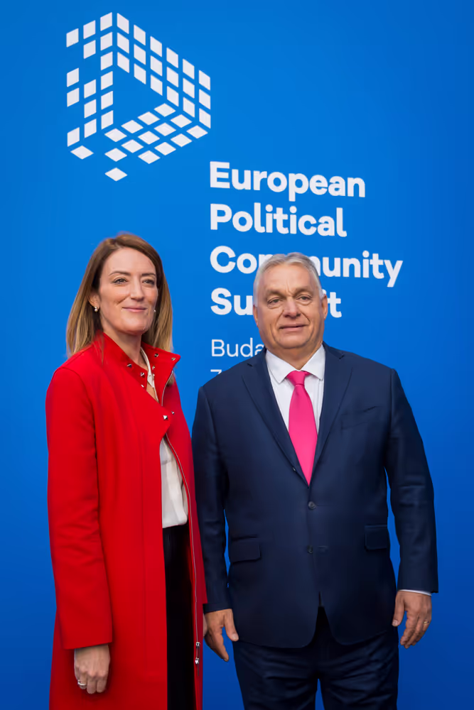 Meeting of the European Political Community in Budapest, Hungary