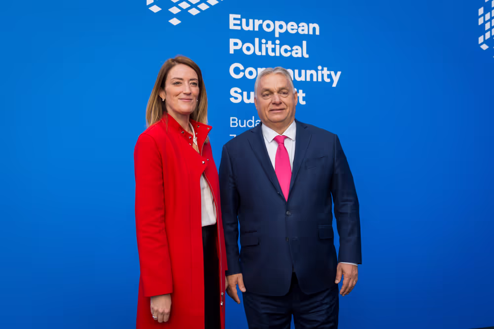 Meeting of the European Political Community in Budapest, Hungary