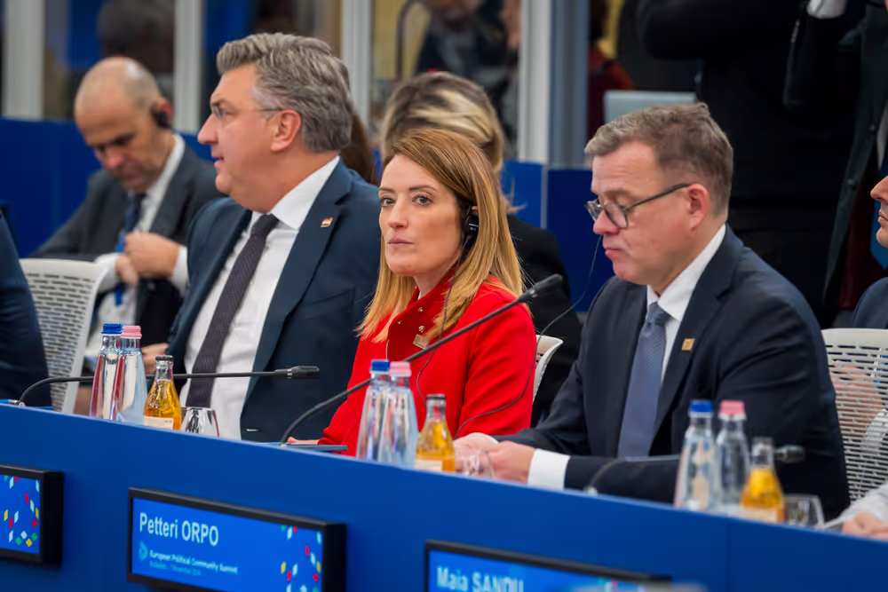 Meeting of the European Political Community in Budapest, Hungary