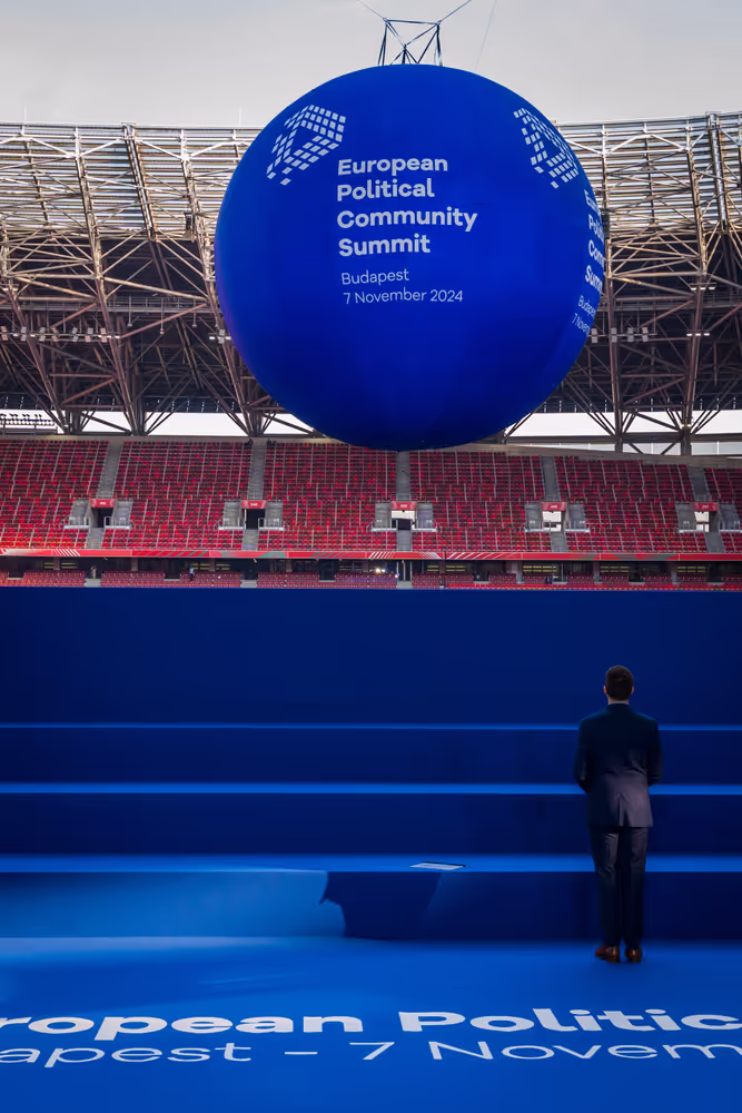 Meeting of the European Political Community in Budapest, Hungary