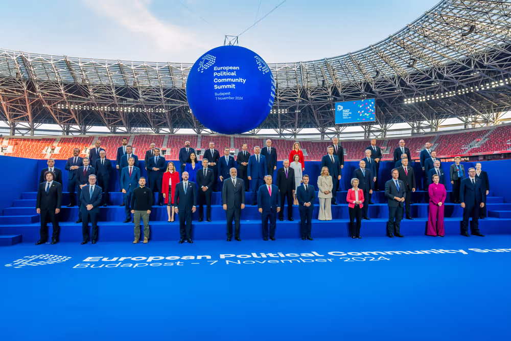 Meeting of the European Political Community in Budapest, Hungary