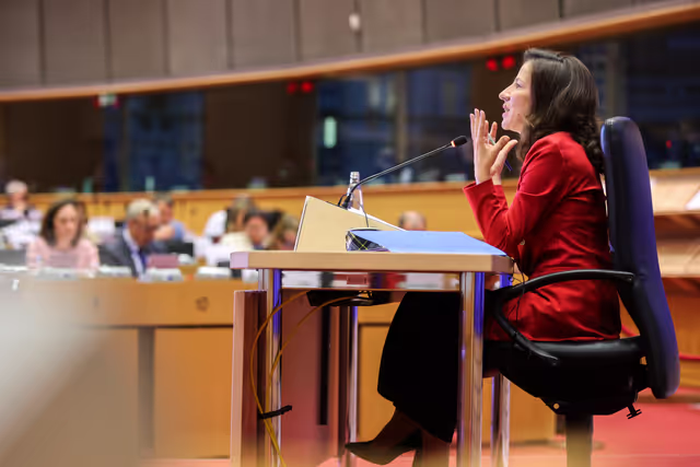 Nuotrauka 34: EMPL CULT -  Confirmation hearing of Roxana MÎNZATU, European Commissioner-designate forPeople, Skills and Preparedness