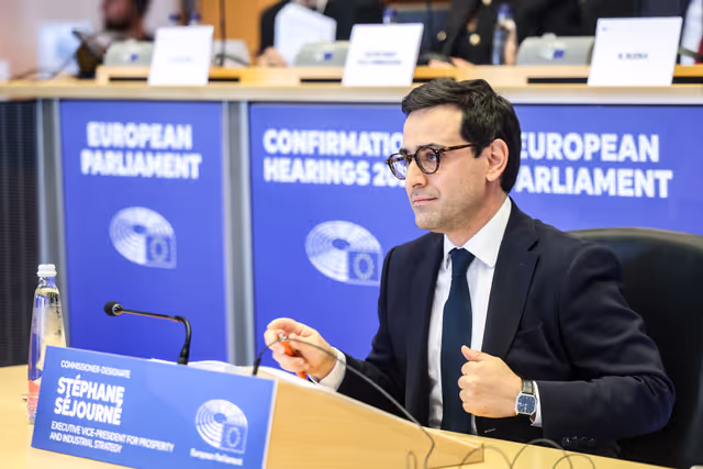 Fotografia 49: ITRE IMCO ENVI ECON -  Confirmation hearing of Stéphane SÉJOURNÉ, European Commissioner-designate for Prosperity and Industrial Strategy
