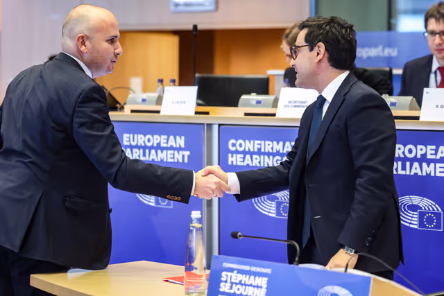 Fotografia 50: ITRE IMCO ENVI ECON -  Confirmation hearing of Stéphane SÉJOURNÉ, European Commissioner-designate for Prosperity and Industrial Strategy