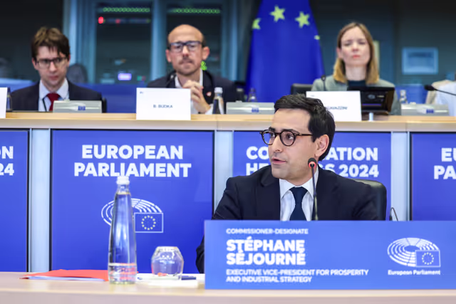 Fotografia 39: ITRE IMCO ENVI ECON -  Confirmation hearing of Stéphane SÉJOURNÉ, European Commissioner-designate for Prosperity and Industrial Strategy