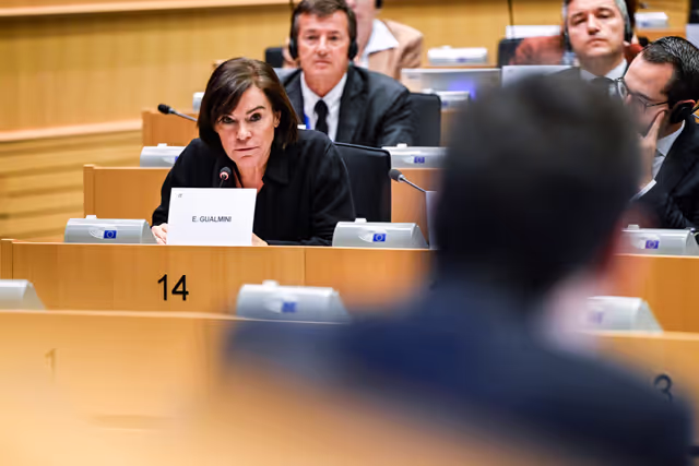 Fotografie 34: ITRE IMCO ENVI ECON -  Confirmation hearing of Stéphane SÉJOURNÉ, European Commissioner-designate for Prosperity and Industrial Strategy