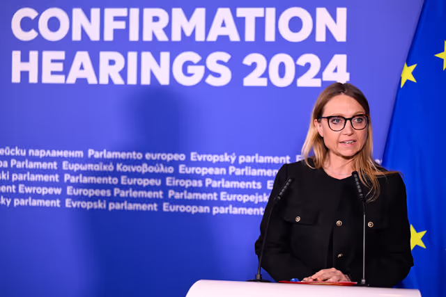 Fotografie 4: ITRE IMCO ENVI ECON -  Confirmation hearing of Stéphane SÉJOURNÉ, European Commissioner-designate for Prosperity and Industrial Strategy - Press point