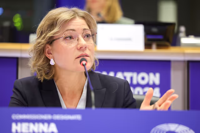 Fotografie 44: ITRE IMCO -  Confirmation hearing of Henna Maria VIRKKUNEN, European Commissioner-designate for Tech Sovereignty, Security and Democracy