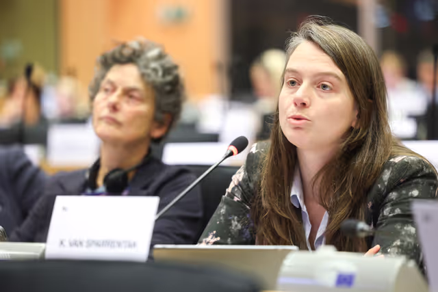 Fotografie 12: ITRE IMCO -  Confirmation hearing of Henna Maria VIRKKUNEN, European Commissioner-designate for Tech Sovereignty, Security and Democracy