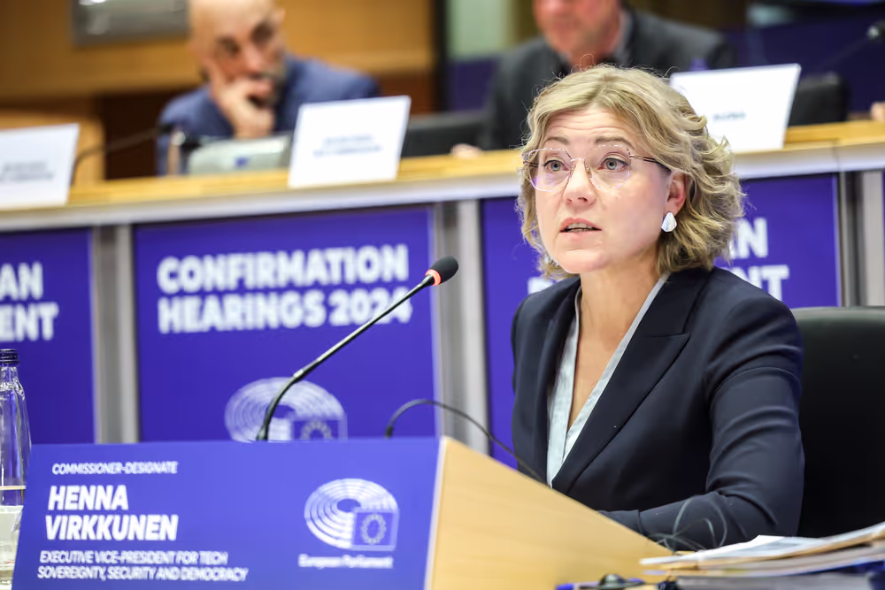 ITRE IMCO -  Confirmation hearing of Henna Maria VIRKKUNEN, European Commissioner-designate for Tech Sovereignty, Security and Democracy