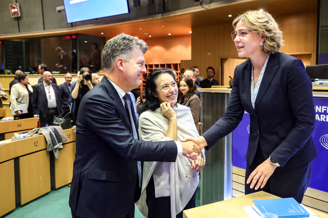 Fotografie 1: ITRE IMCO -  Confirmation hearing of Henna Maria VIRKKUNEN, European Commissioner-designate for Tech Sovereignty, Security and Democracy