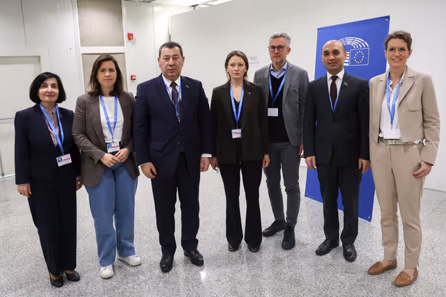 COP29 United Nations Climate Change Conference in Baku, Azerbaijan - Meeting with members of the Azerbaijani Parliament