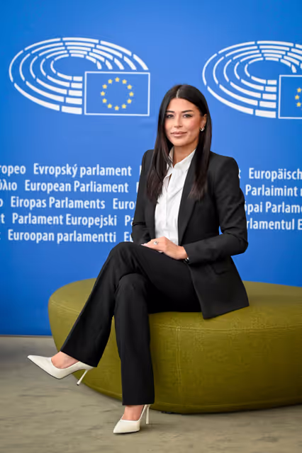 Снимка 8: Afroditi LATINOPOULOU in the EP in Strasbourg