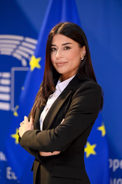 Снимка 2: Afroditi LATINOPOULOU in the EP in Strasbourg