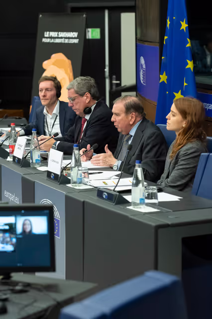 Civil society organisations meet with the European Parliament’s 2024 Sakharov Prize laureates and finalists