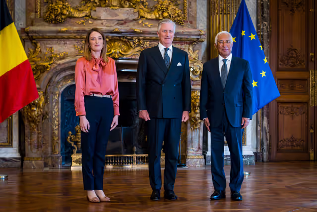Fotografie 13: New Year reception at the Belgian Royal Palace for European Authorities
