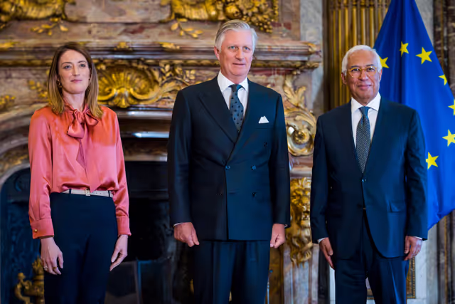 Fotografie 14: New Year reception at the Belgian Royal Palace for European Authorities