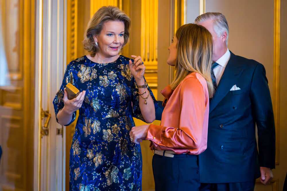 New Year reception at the Belgian Royal Palace for European Authorities