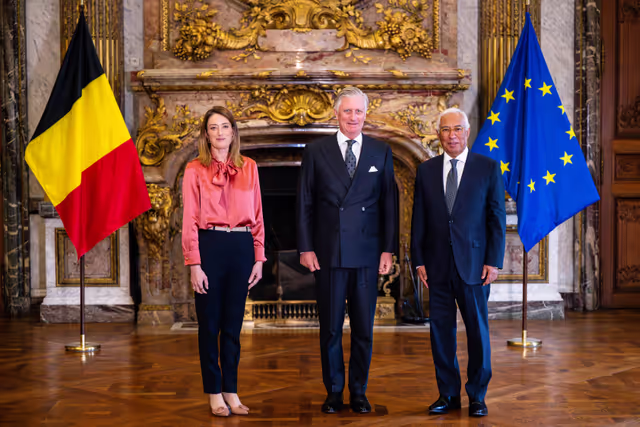 Fotografie 16: New Year reception at the Belgian Royal Palace for European Authorities