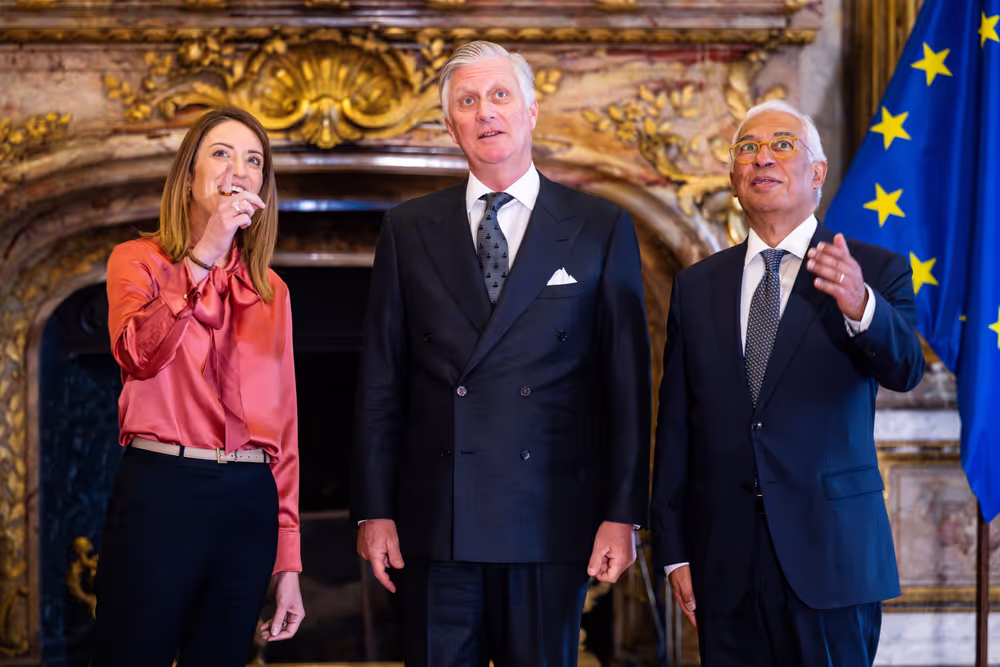 New Year reception at the Belgian Royal Palace for European Authorities