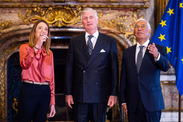 Fotografie 15: New Year reception at the Belgian Royal Palace for European Authorities