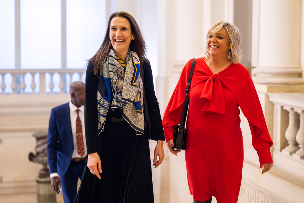 New Year reception at the Belgian Royal Palace for European Authorities