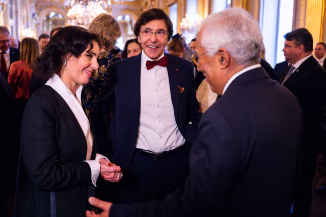 Fotografie 7: New Year reception at the Belgian Royal Palace for European Authorities