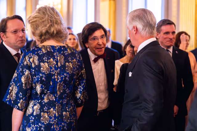 Fotografie 5: New Year reception at the Belgian Royal Palace for European Authorities