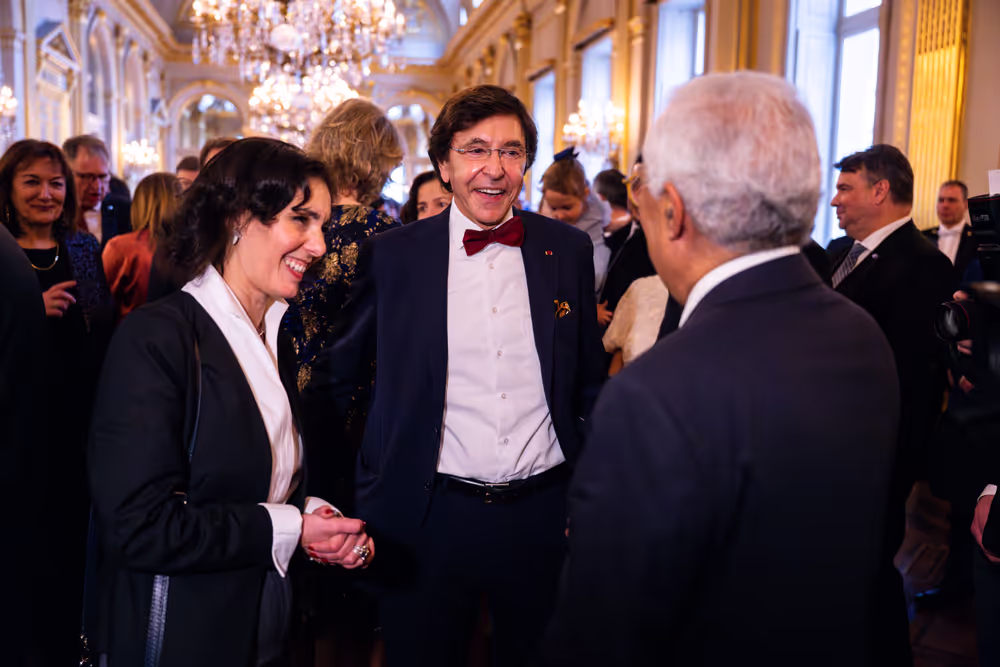 New Year reception at the Belgian Royal Palace for European Authorities