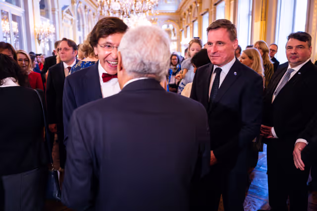 Fotografie 6: New Year reception at the Belgian Royal Palace for European Authorities