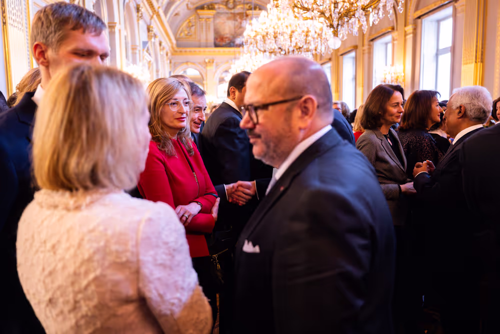 New Year reception at the Belgian Royal Palace for European Authorities